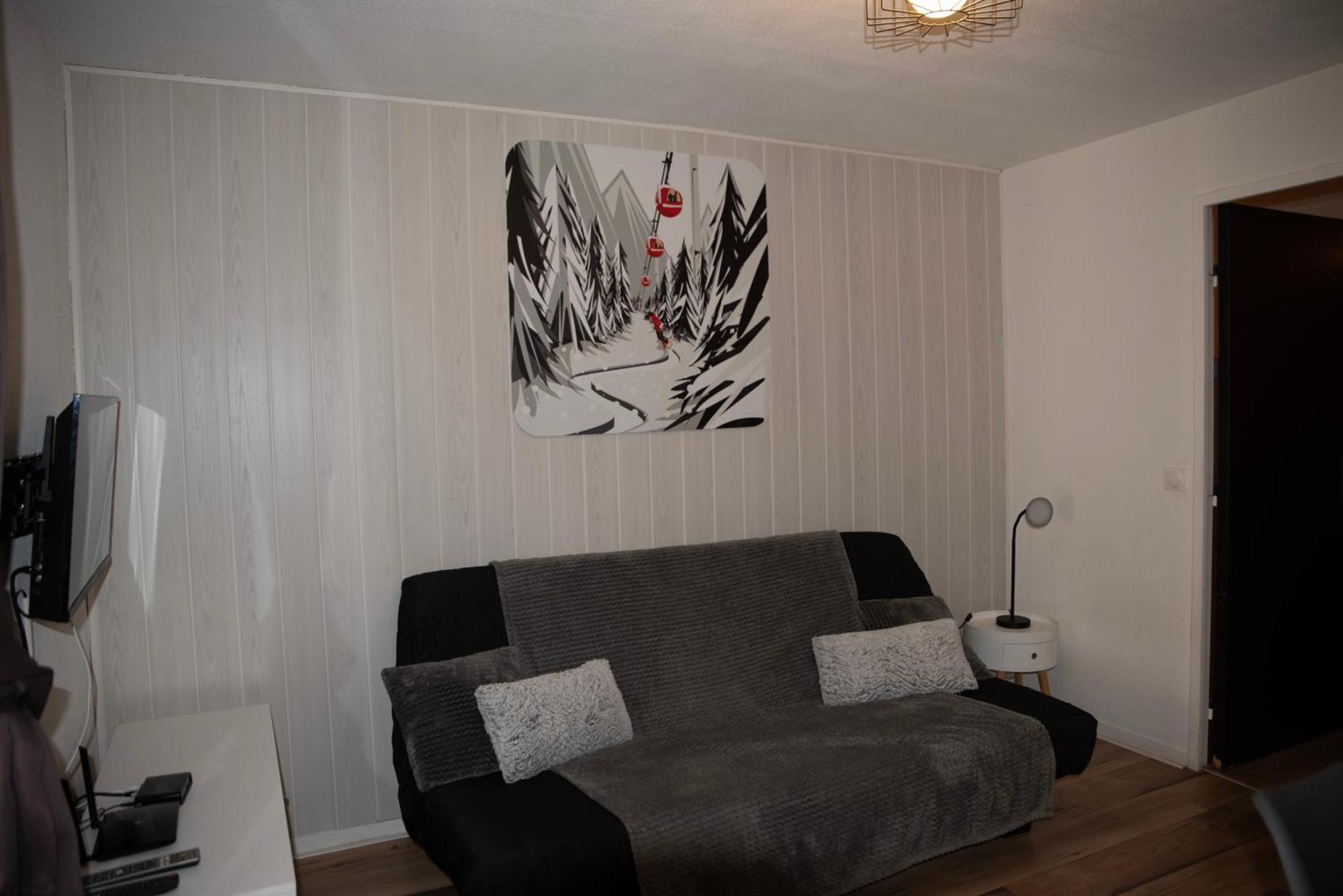 Poutran 2, Studio 4 Personnes Au Pied Des Pistes Avec Grande Terrasse Oz Exteriör bild